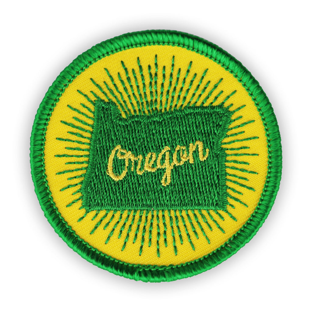 Oregon Sunburst Patch