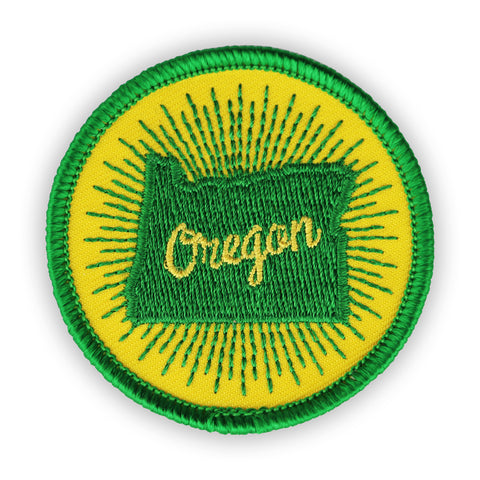 Oregon Sunburst Patch