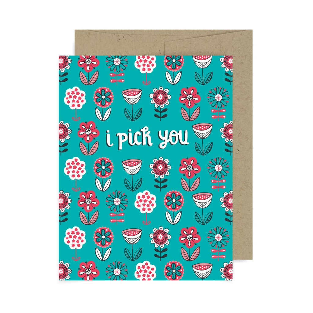 I Pick You A2 Card