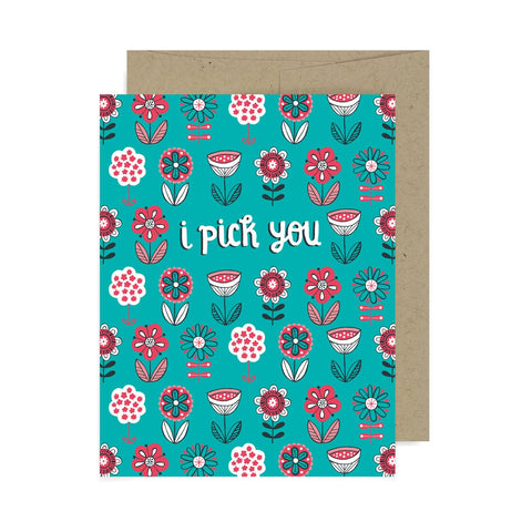 I Pick You A2 Card