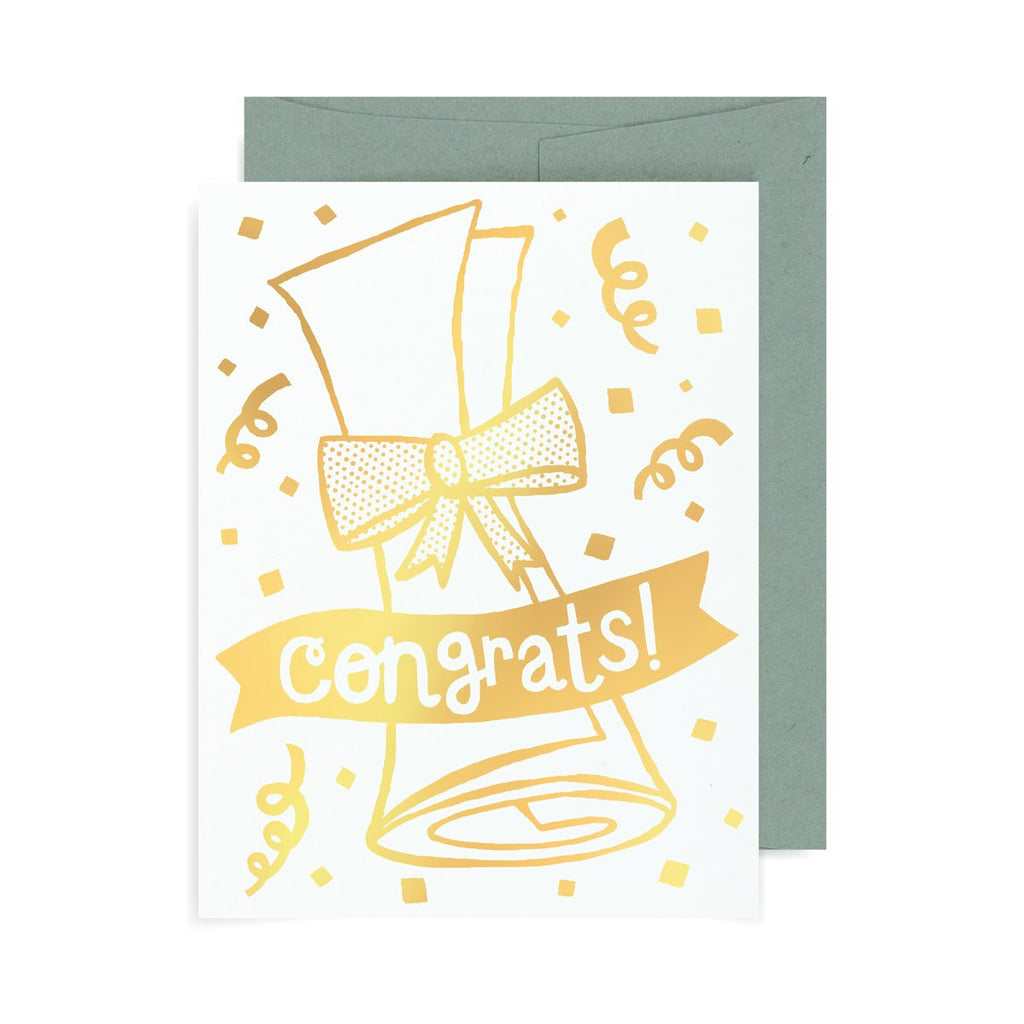Congrats Diploma A2 Card