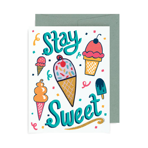 Stay Sweet Iron-on Patch Card