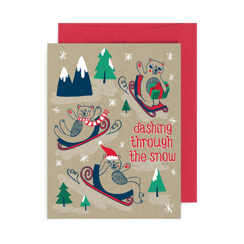 Merry Kissmas Cats A2 Card