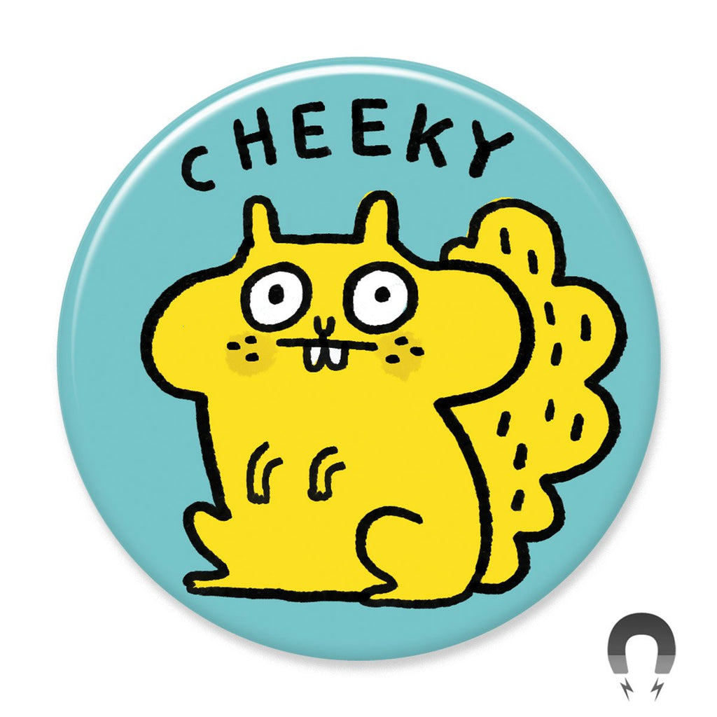 Cheeky Squirrel Big Magnet