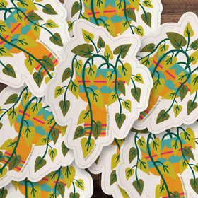 House Plant Vine Sticker