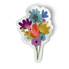 Bouquet Color in Bloom Sticker