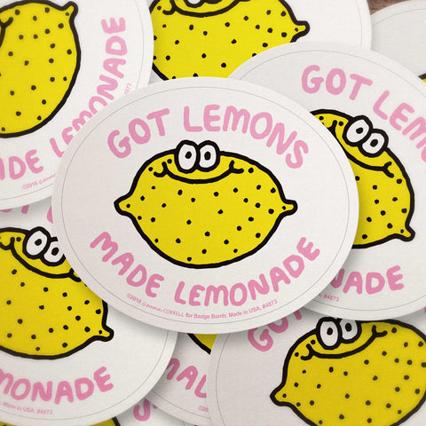 Got Lemons, Made Lemonade Sticker