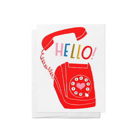 Lisa Congdon - Hello Phone A2 Card