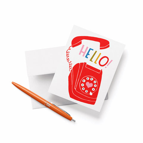 Lisa Congdon - Hello Phone A2 Card