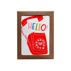Lisa Congdon - Hello Phone A2 Card