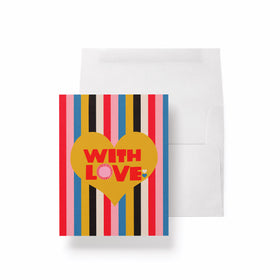 Lisa Congdon - With Love A2 Card