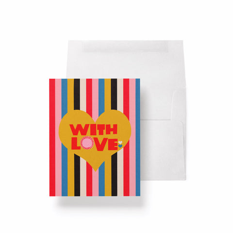 Lisa Congdon - With Love A2 Card