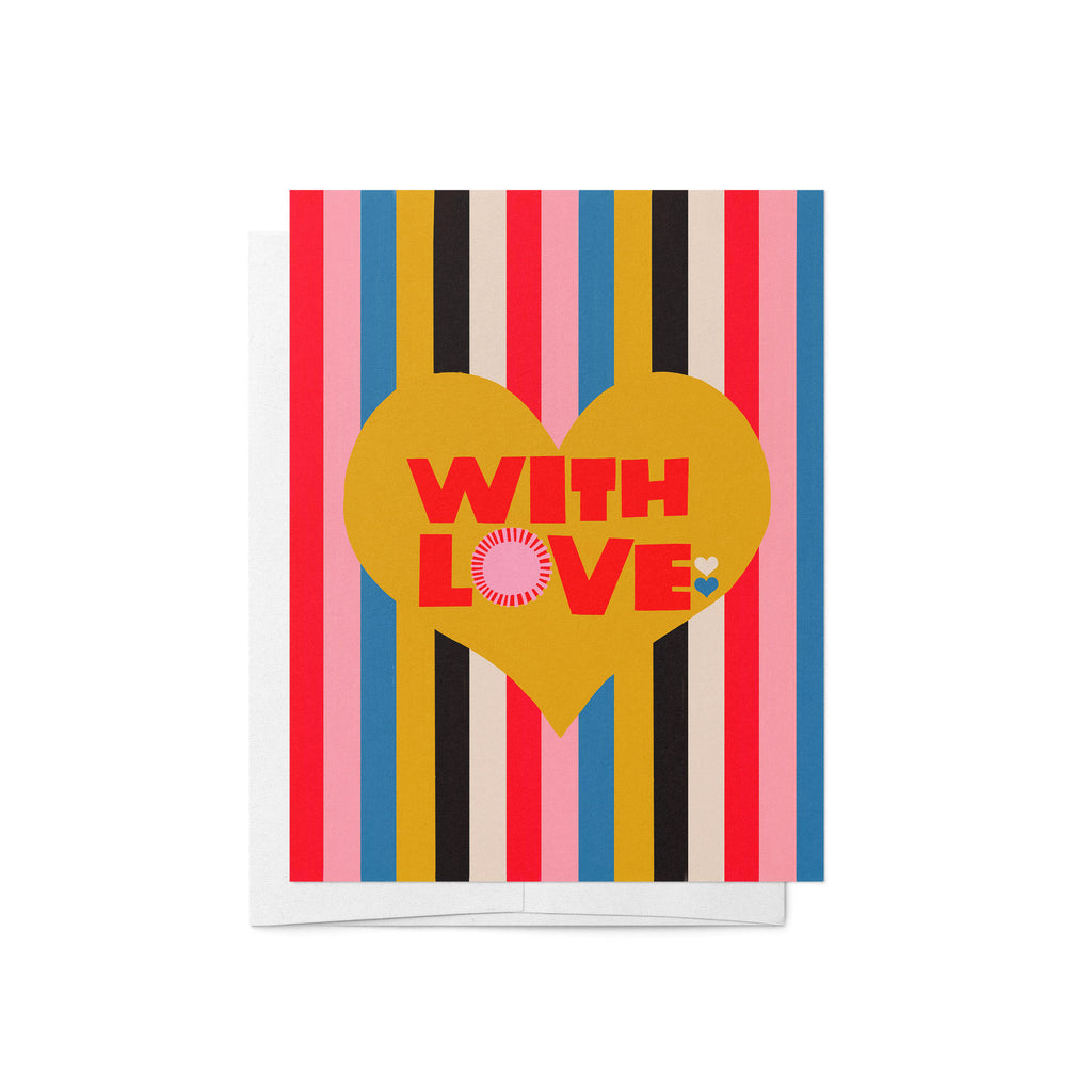 Lisa Congdon - With Love A2 Card