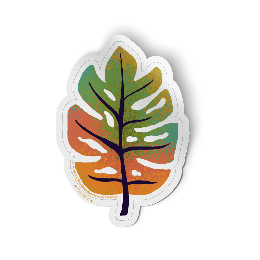 Monstera Leaf Sticker