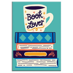 Book Lover Rectangle Magnet