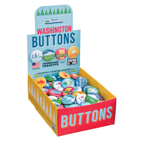 Washington 1" Button Box