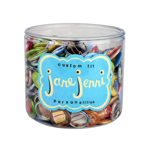 Jane Jenni Personality 1" Buttons Tub
