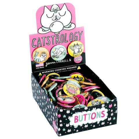 Catstrology 1.25" Button Box