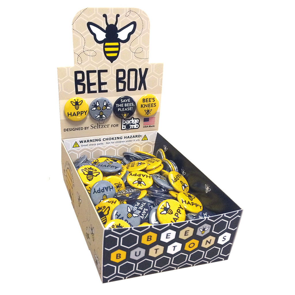 Bee Box 1" Button Box