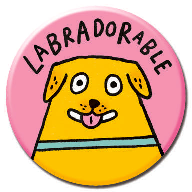 Labradorable 1.25" Button