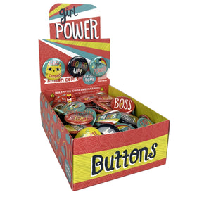 Girl Power 1.25" Button Box