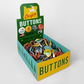 Oregon State 1" Button Box (No PDX buttons)