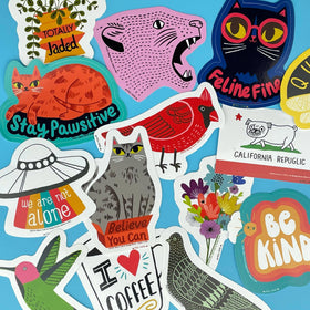 Hike Mountain Sticker